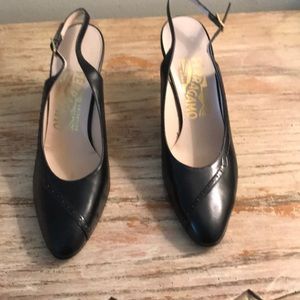 Salvatore Ferragamo black shoes